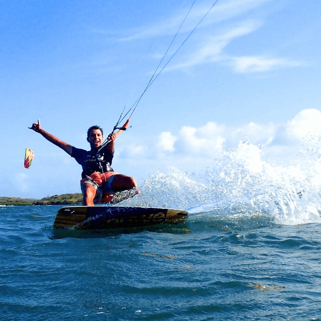 Kitesurfing in Curaçao
